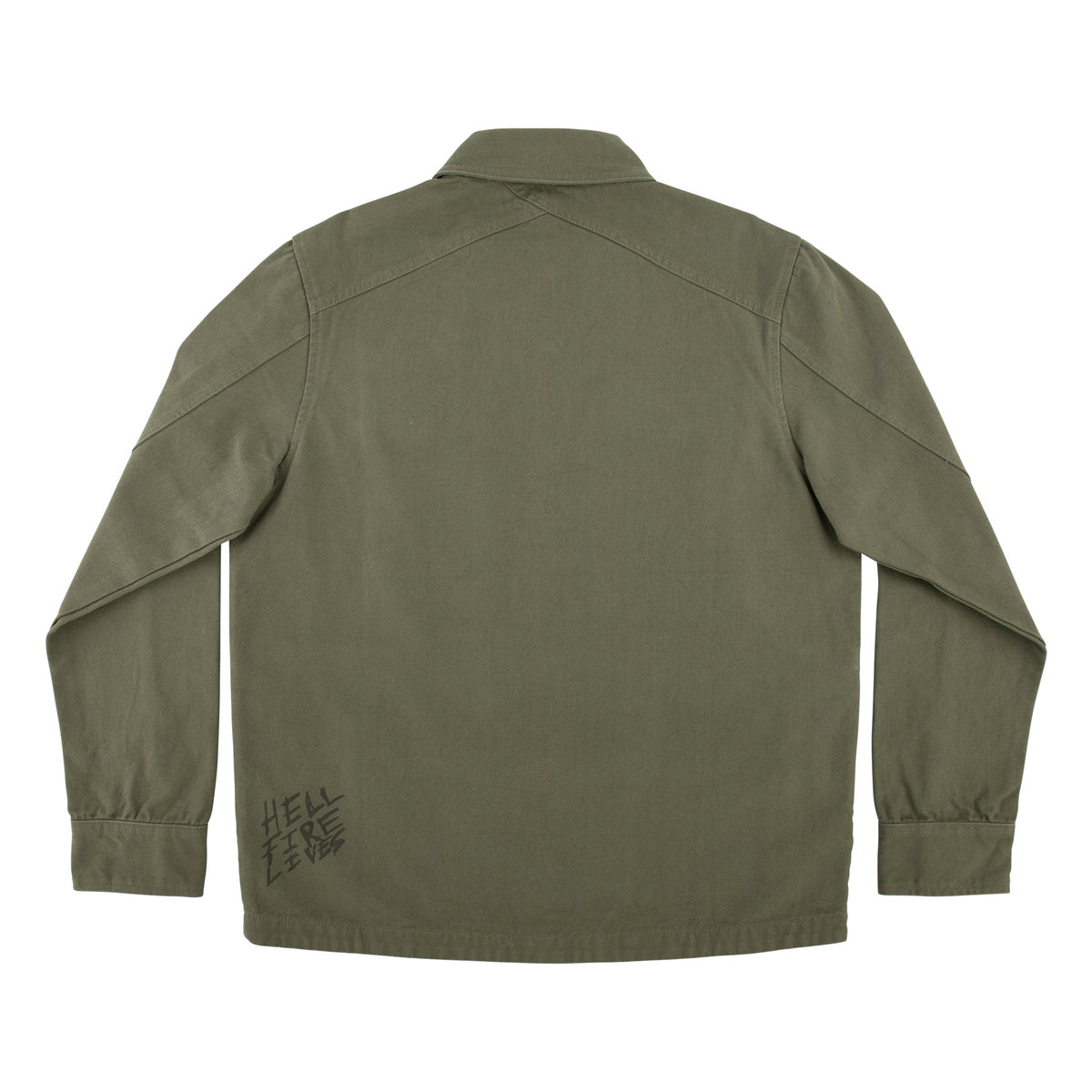 Santa Cruz x Stranger Things Crawl Military Jacket - Army