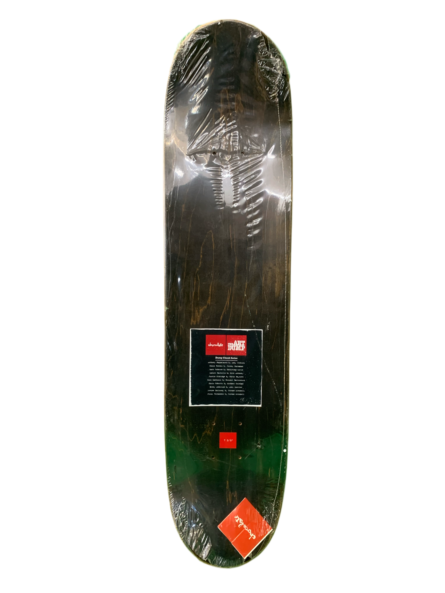 Chocolate Chico Brenes Dump Chunk Series 7.6" Classic Skateboard Deck