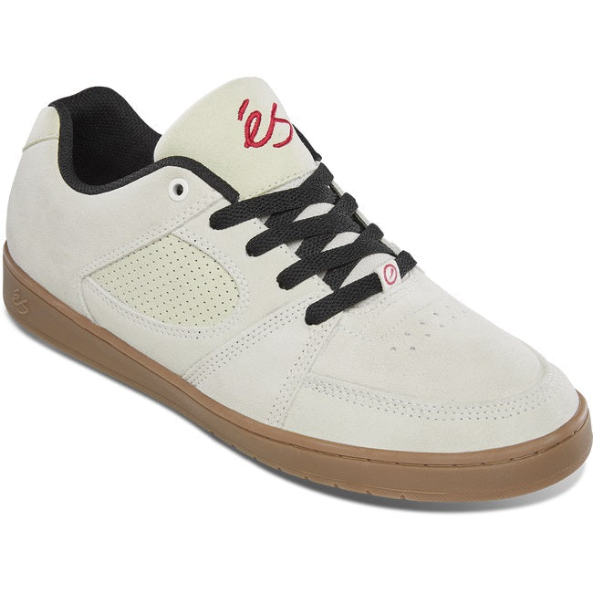 éS Shoes Accel Slim - White/Gum/Black - Bow Shock Marketplace