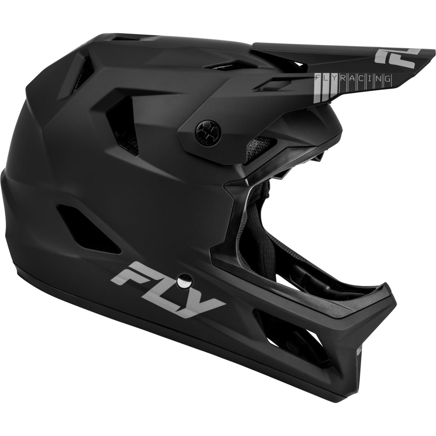 Fly Racing Rayce (2024) Full Face Helmet - Matte Black - Bow Shock Marketplace