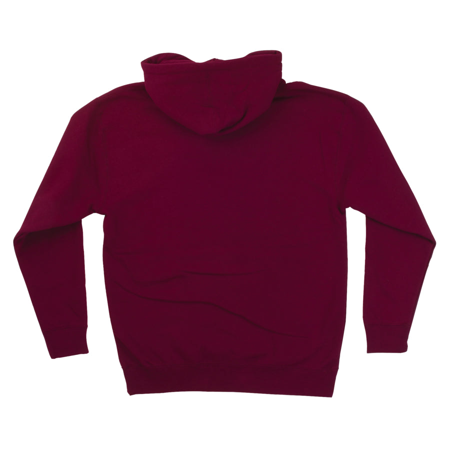 Creature Logo Outline Pullover Heavyweight Hooded Sweatshirt - Bow Shock Marketplace
