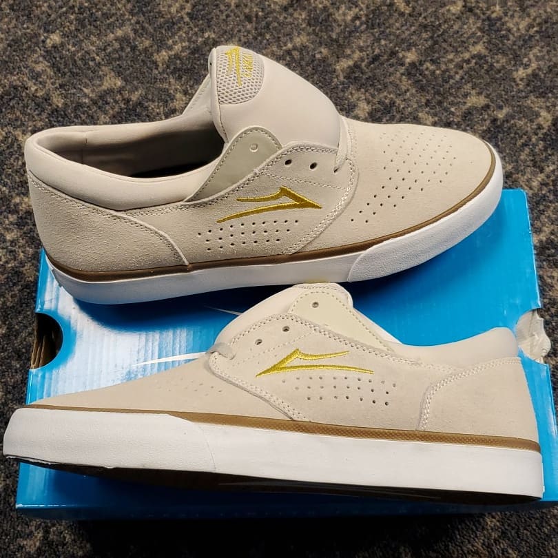 Lakai Shoes Fremont Vulc - White Suede - Bow Shock Marketplace