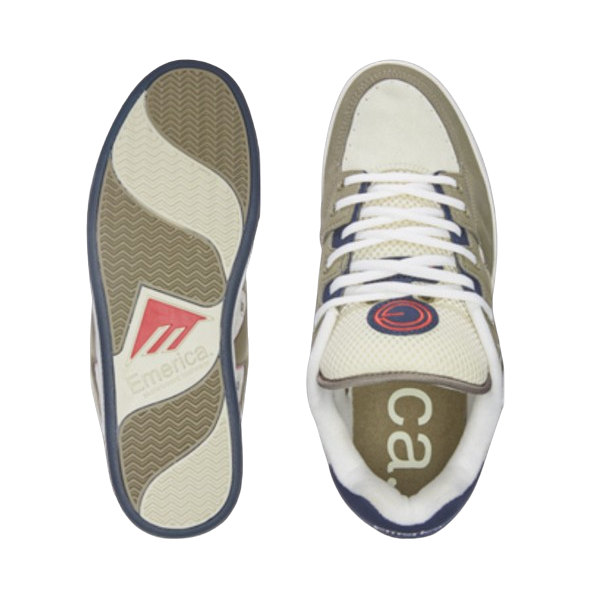 Emerica Shoes OG-1 - Olive/Tan - Bow Shock Marketplace