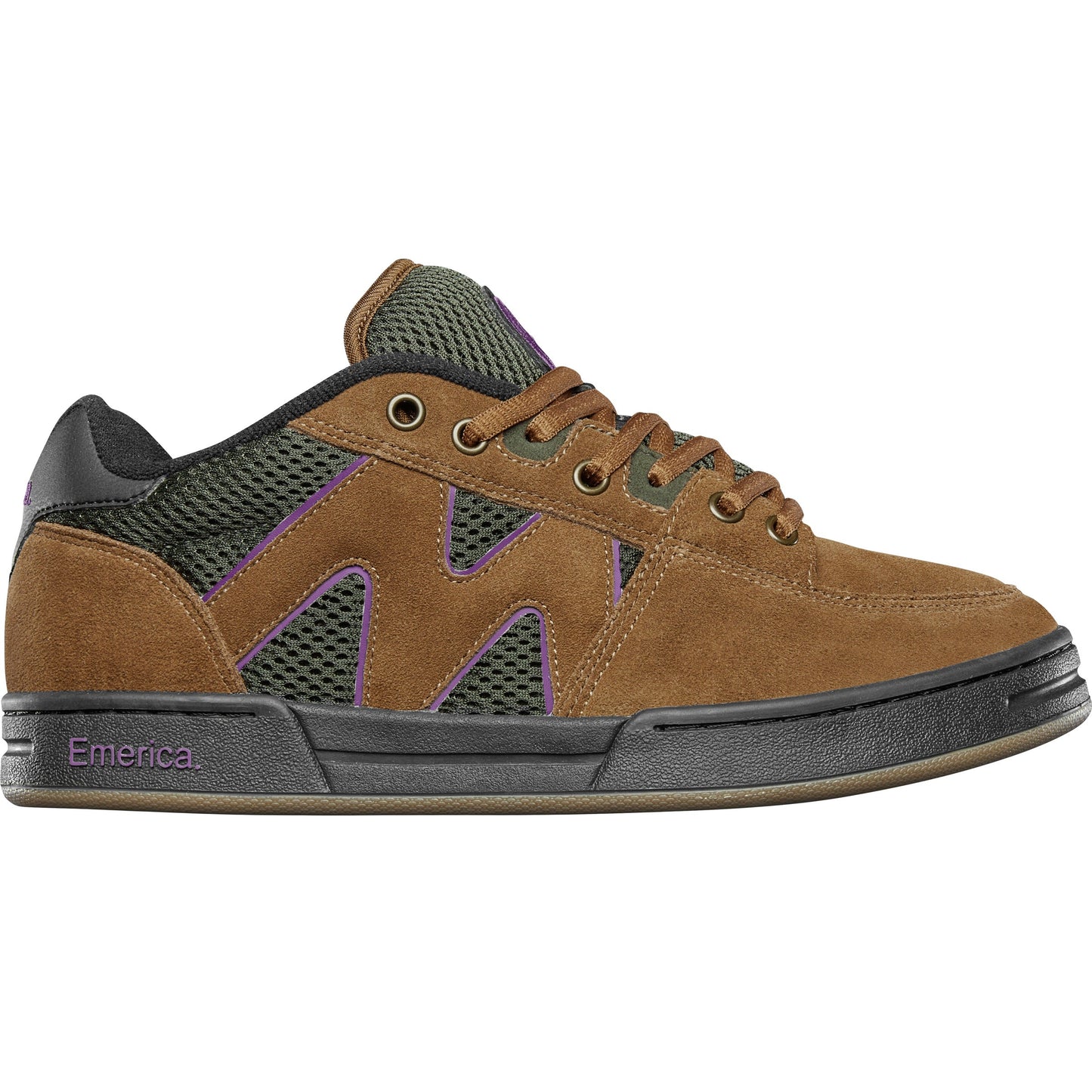 Emerica Shoes OG-1 - Brown/Green - Bow Shock Marketplace