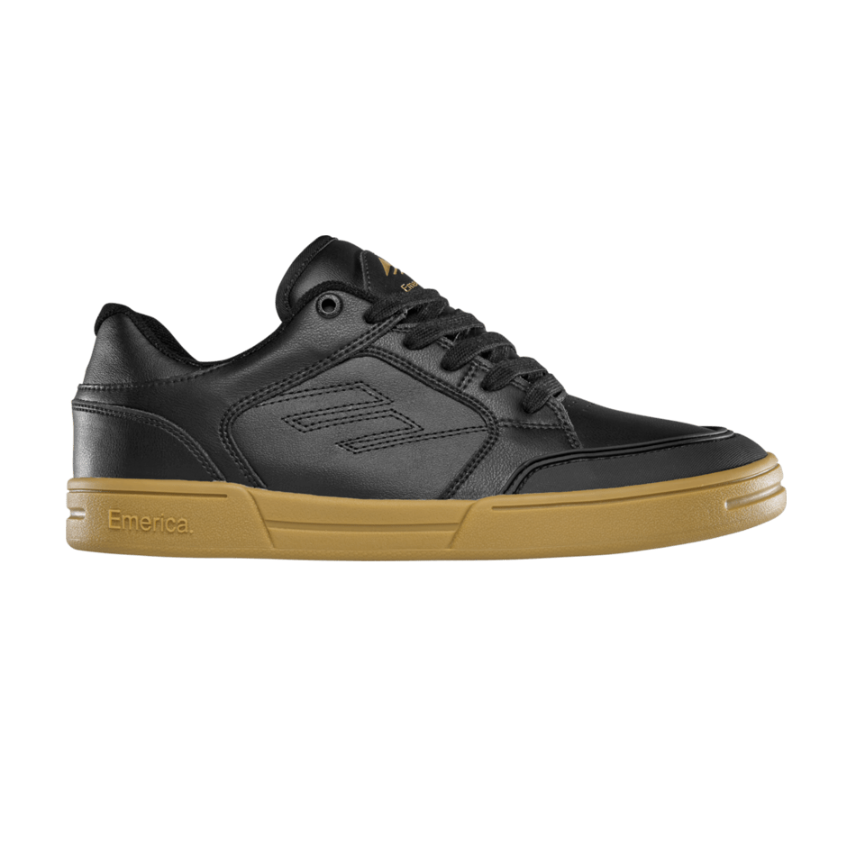 Emerica Shoes Heritic - Black/Gum - Bow Shock Marketplace