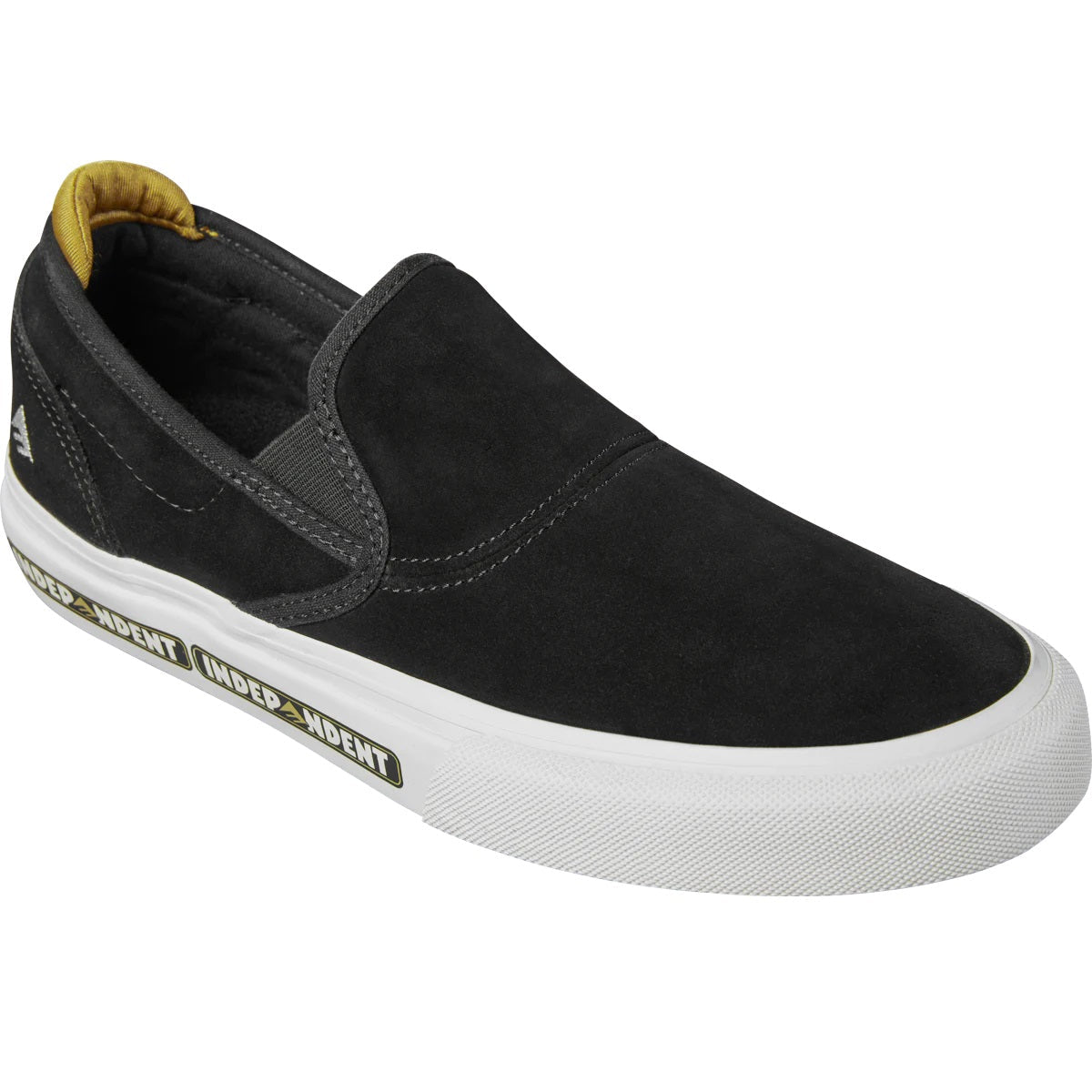 Emerica Shoes Wino G6 Slip-On X Independent - Black - Bow Shock Marketplace
