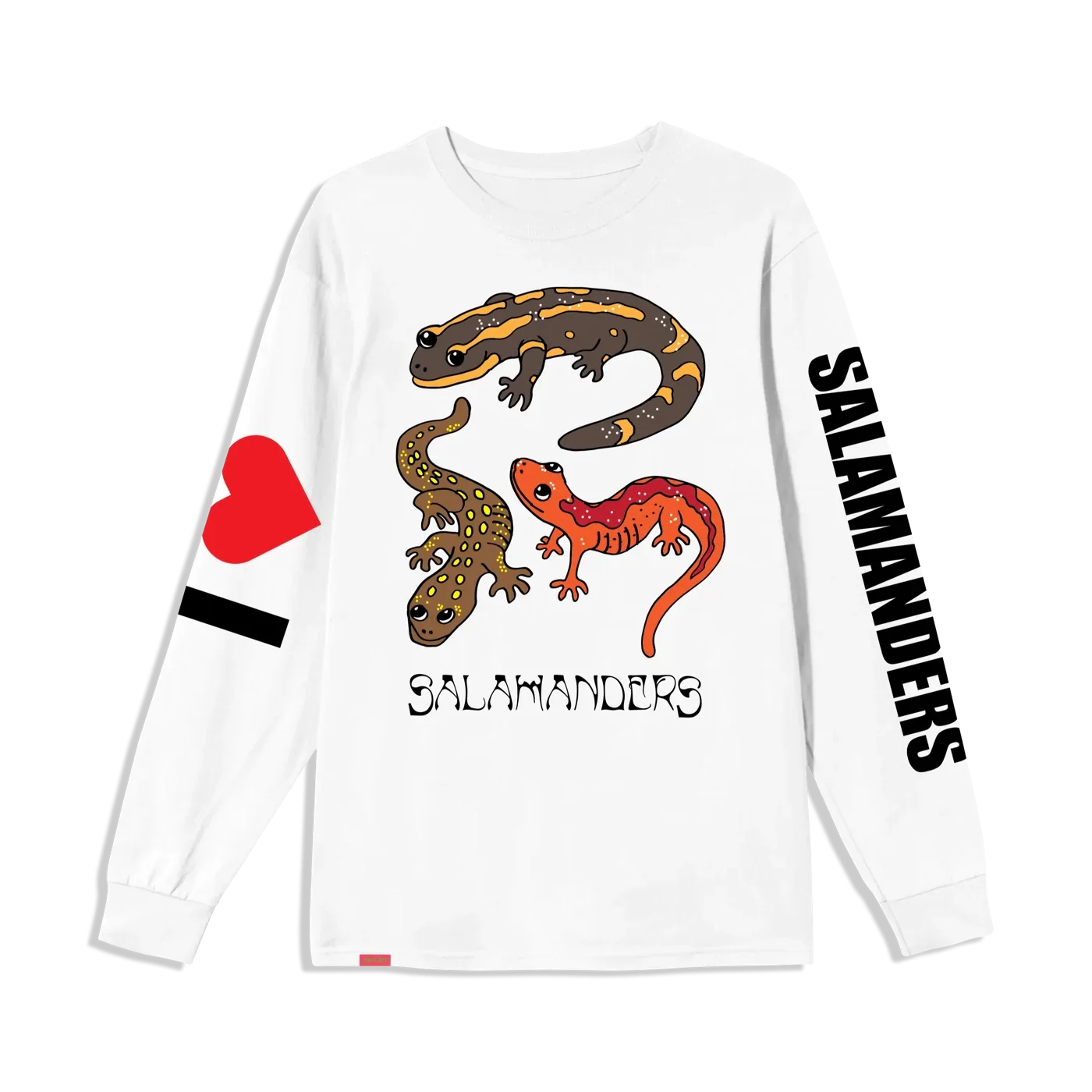 Jacuzzi Salamander White Premium L/S Shirt