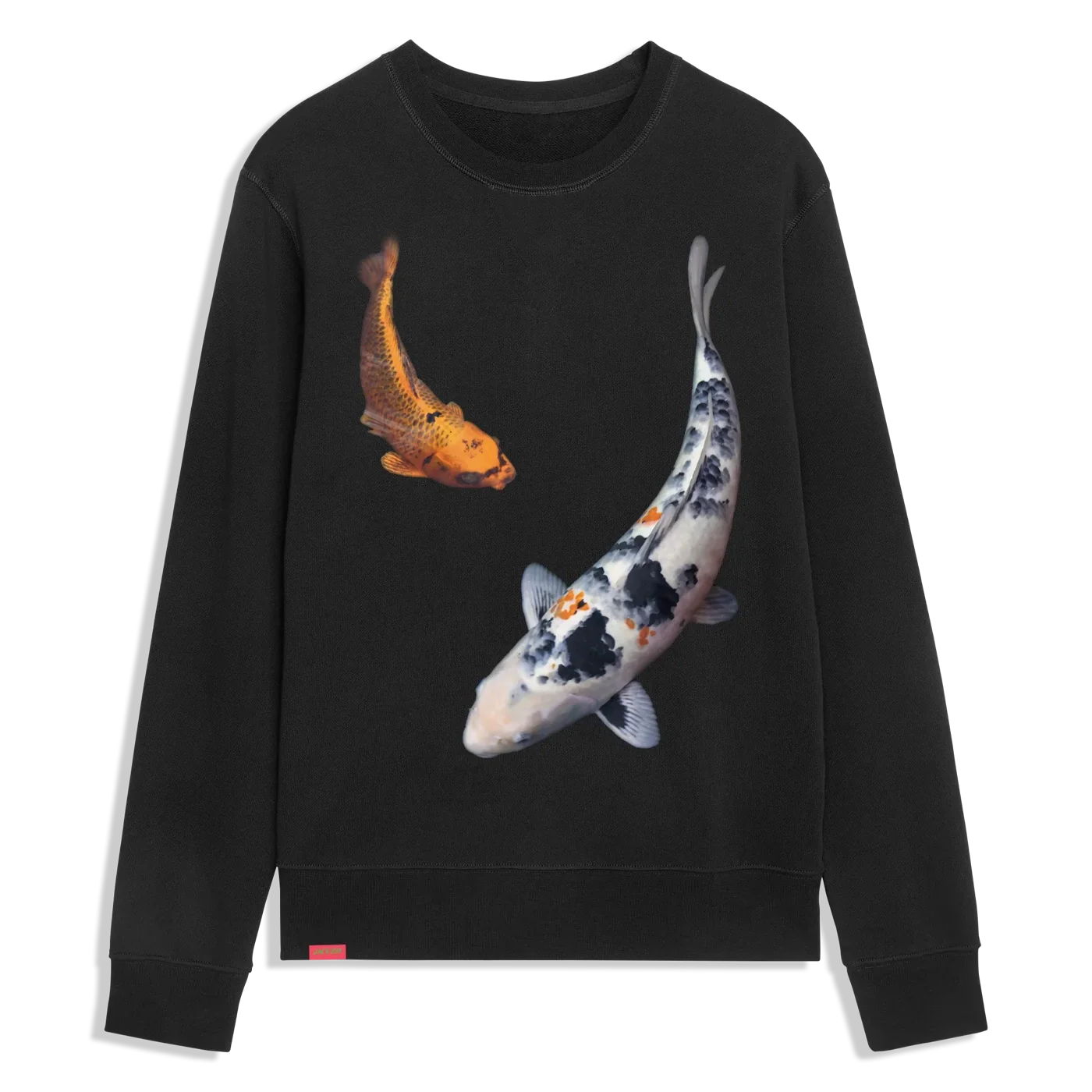 Jacuzzi Koi Black Crewneck Sweatshirt