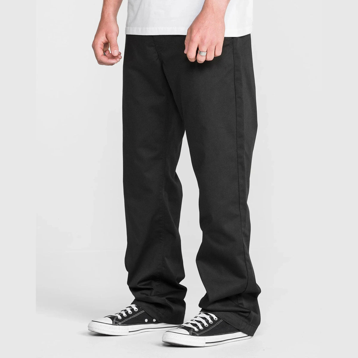 Volcom Frickin Relaxed Black Chino Pants