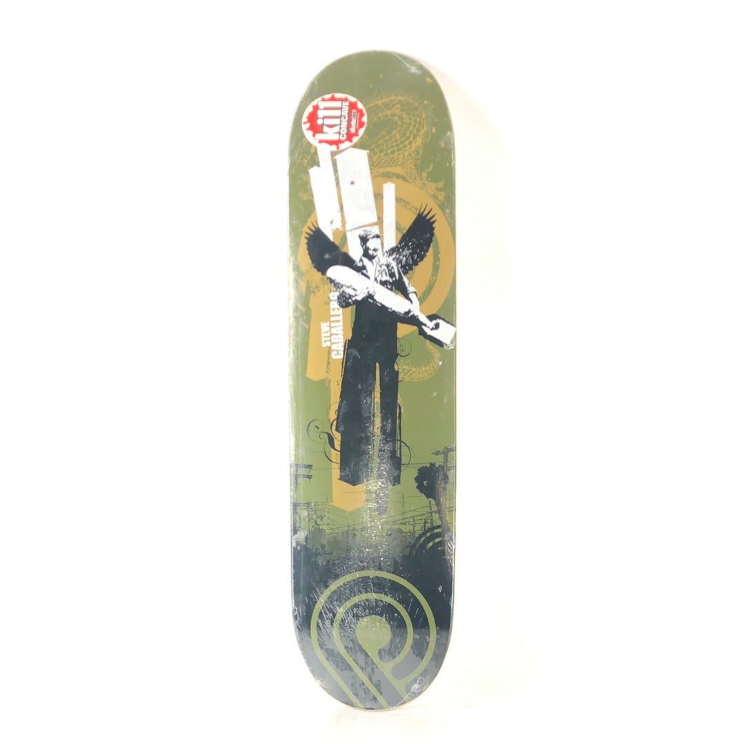 Powell Peralta Steve Caballero Dark Angel Graphic Black Green Size 7.75" Vintage NOS Deck 2005