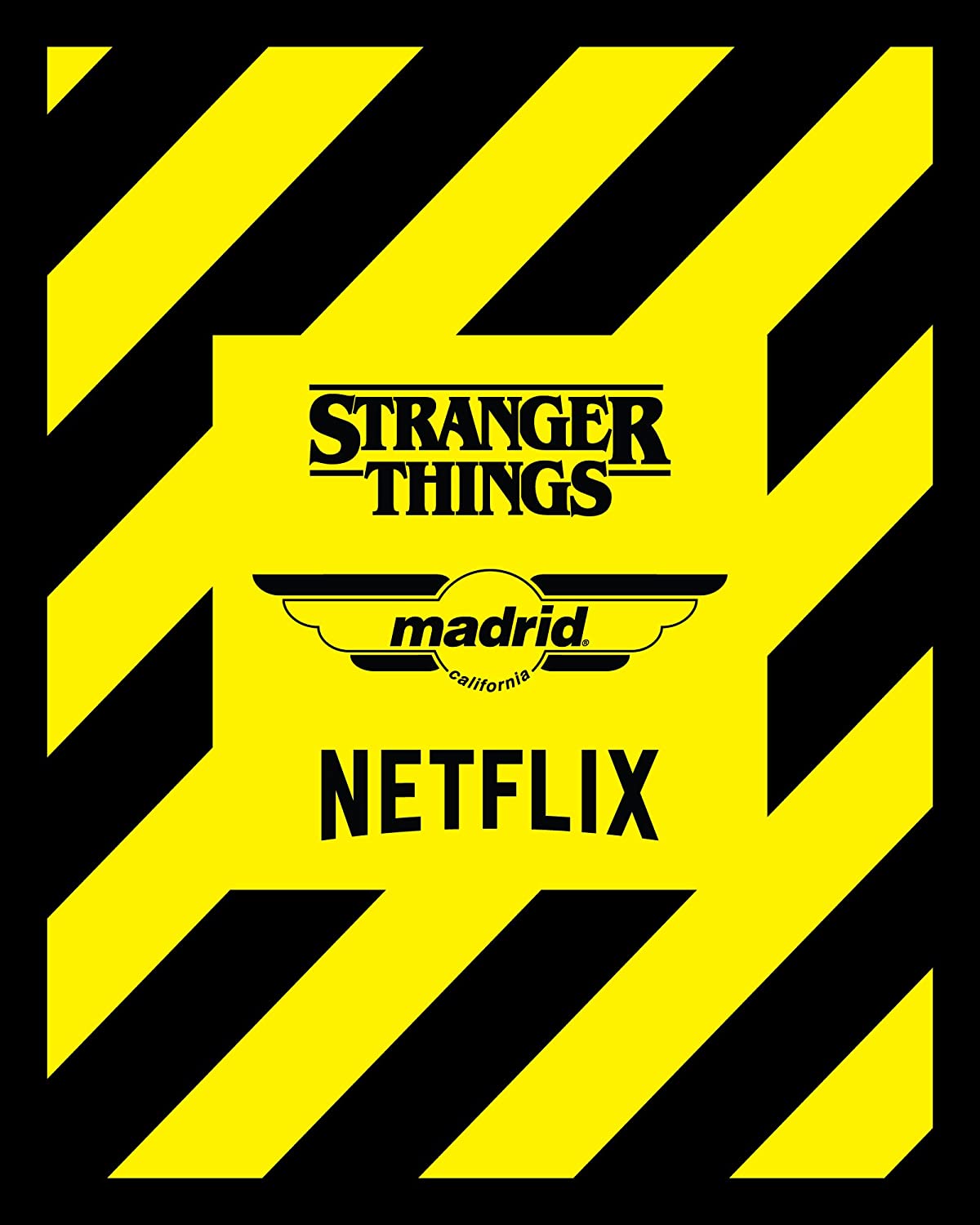 Madrid x Stranger Things 2 Rampage Replica 9" Skateboard Deck - Bow Shock Marketplace