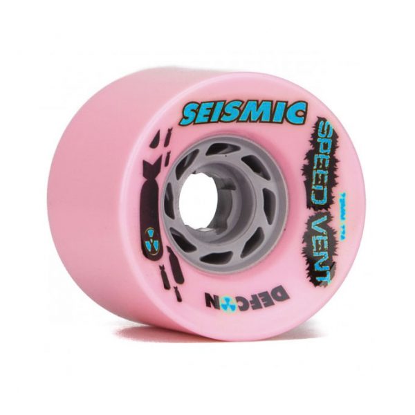 Seismic Speed Vent 73mm 77a Defcon Wheels - Bubblegum (Set of 4)