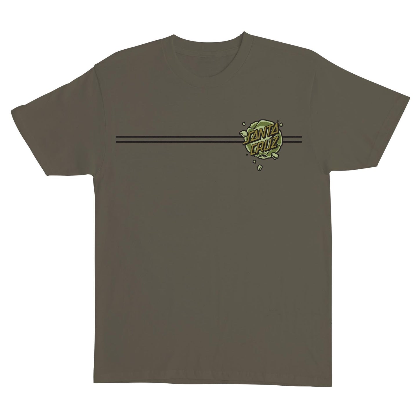 SANTA CRUZ ROSKOPP DESTRUCT DOT STRIPES T-SHIRT - Bow Shock Marketplace