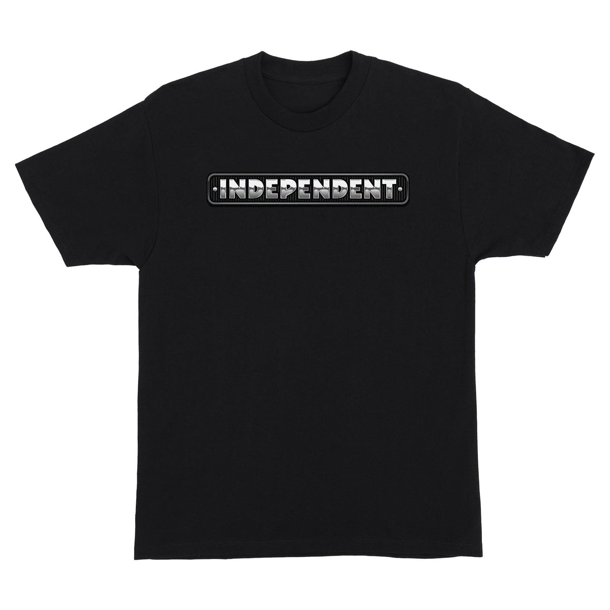 Independent Chrome Bar Heavyweight T-Shirt Black
