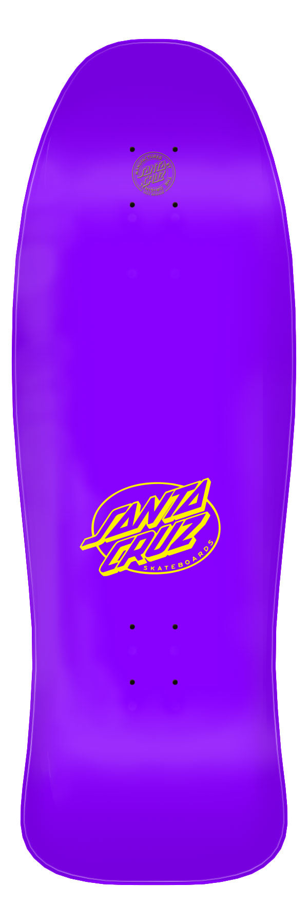 **Pre-Order** Santa Cruz Jeff Kendall Pumpkin Purple 10" Skateboard Deck - Bow Shock Marketplace