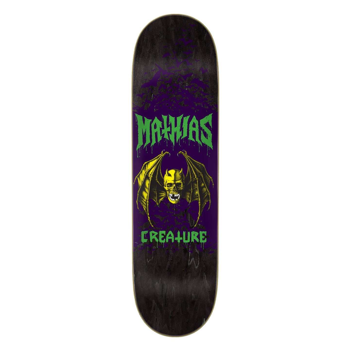 Creature Torres Skull Bat Pro Stumps 8.51" Skateboard Deck