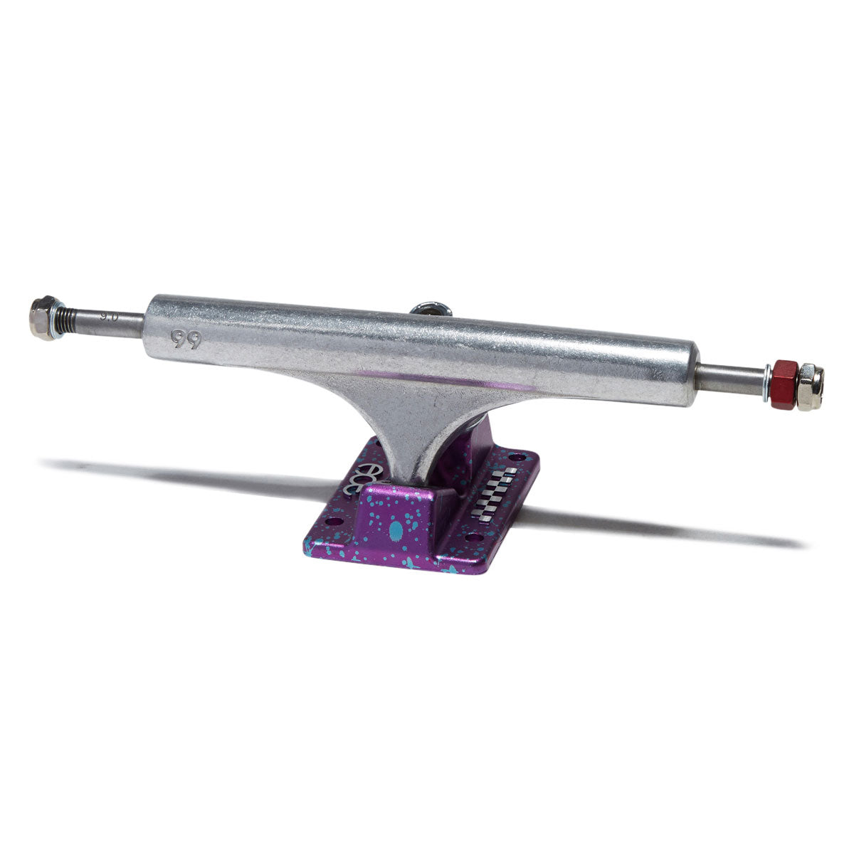 Ace AF1 Magenta Splatter / Polished Skateboard Trucks (Set of 2)