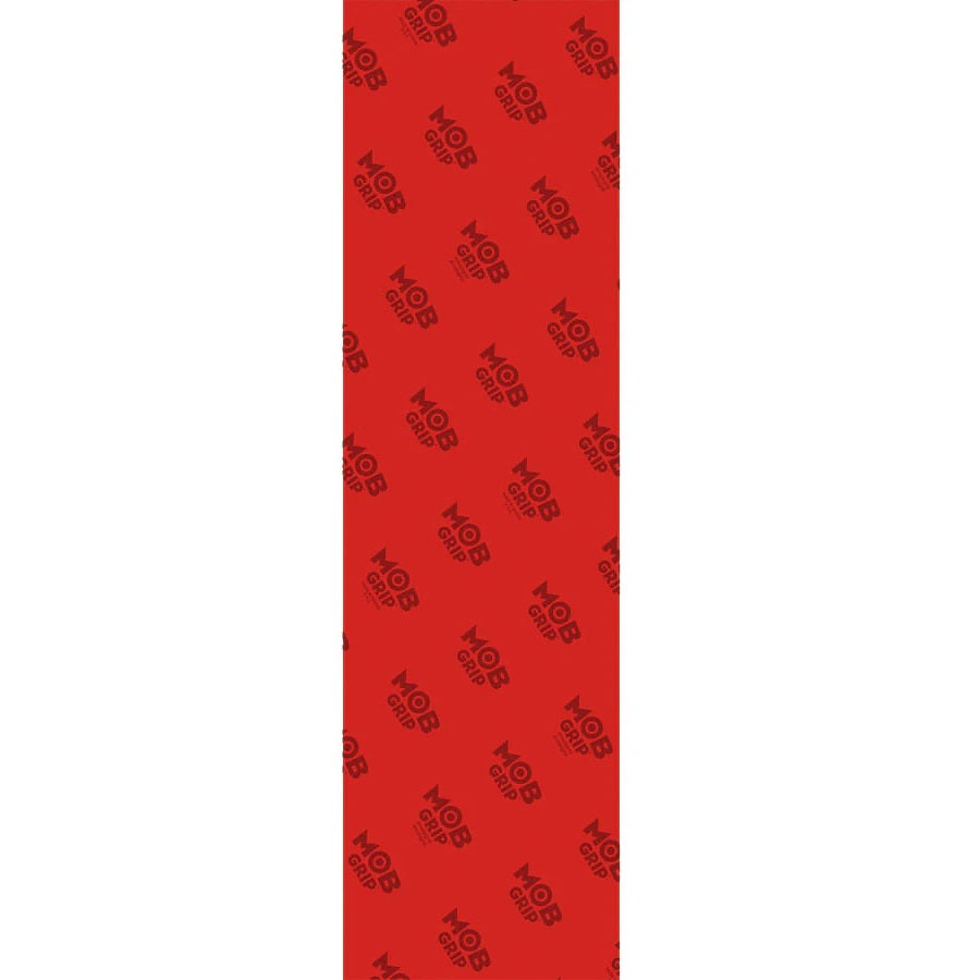 Mob Transparent Colors Single Sheet Griptape 9″x33″ - Red - Bow Shock Marketplace