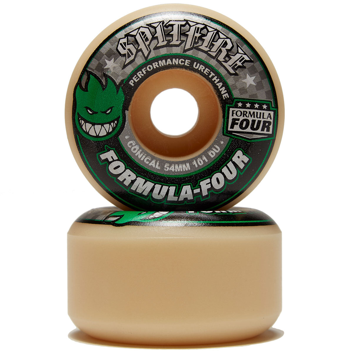 SPITFIRE F4 CONICAL 54MM 101a SKATEBOARD WHEELS