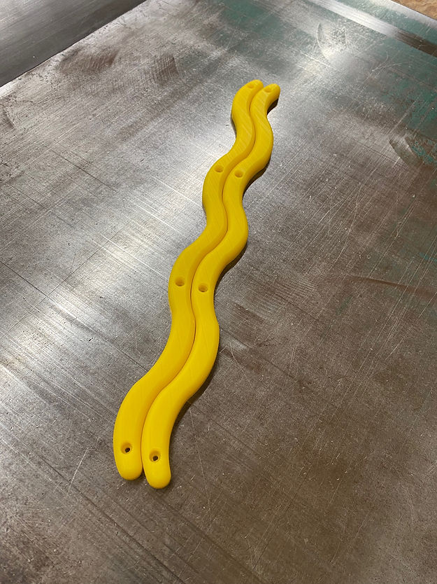 LIL JAWNS "SLIM WORMS" SKATEBOARD RAILS - Bow Shock Marketplace