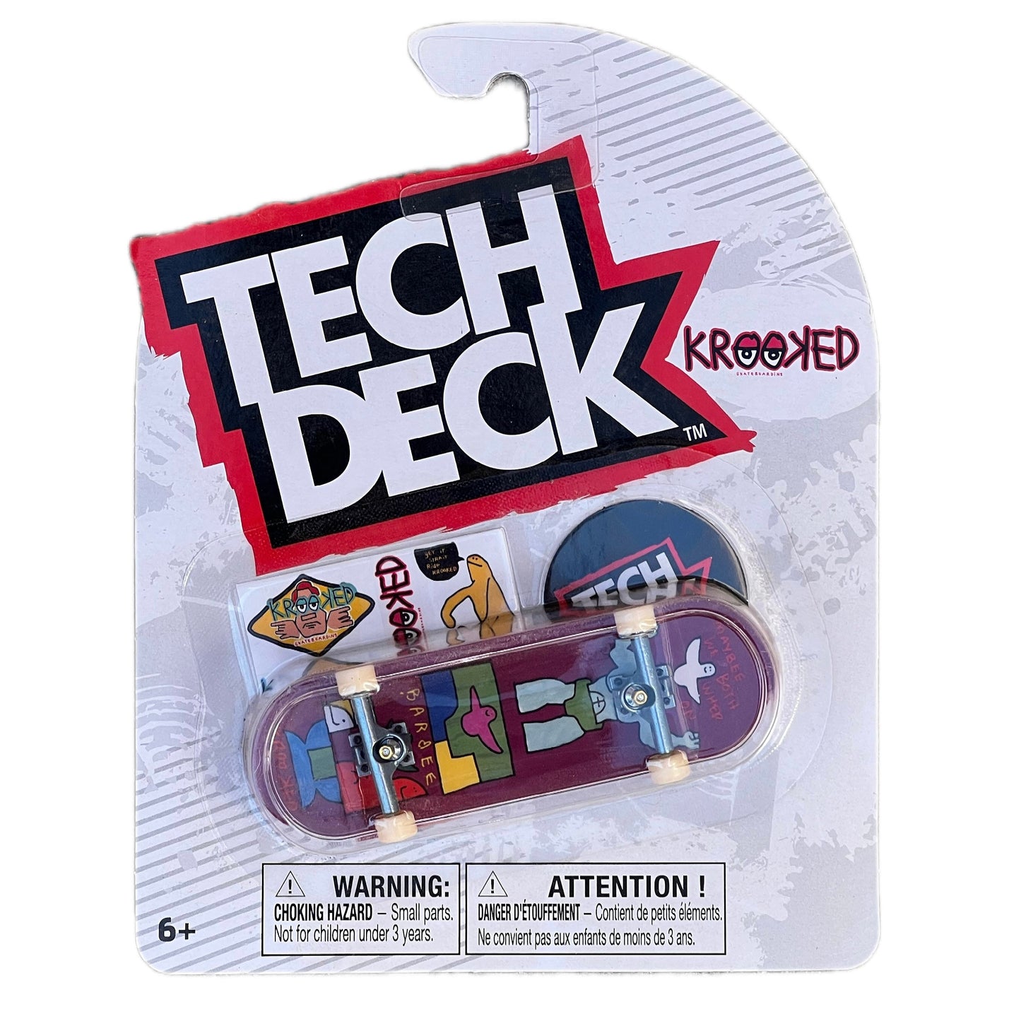Tech Deck Krooked Ray Barbee Fingerboard Complete
