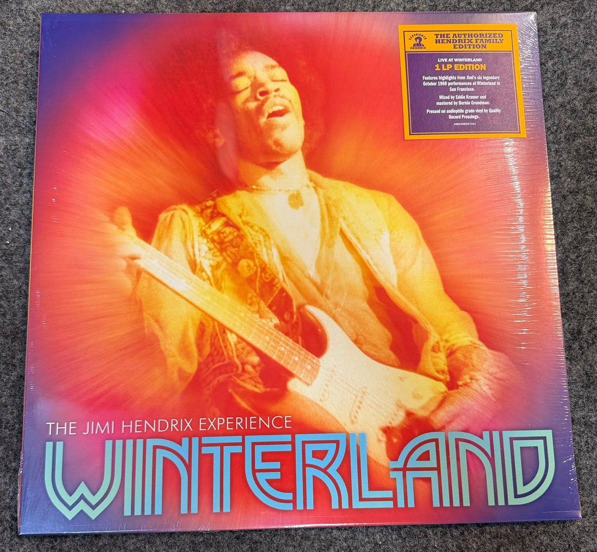 Hendrix, Jimi - Winterland Vinyl LP Record