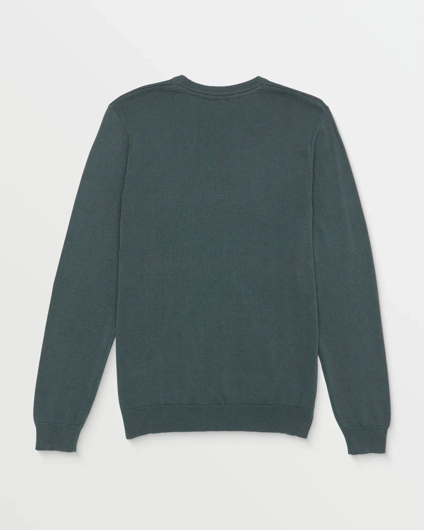 Volcom Uperstand Dark Slate Crewneck Sweater