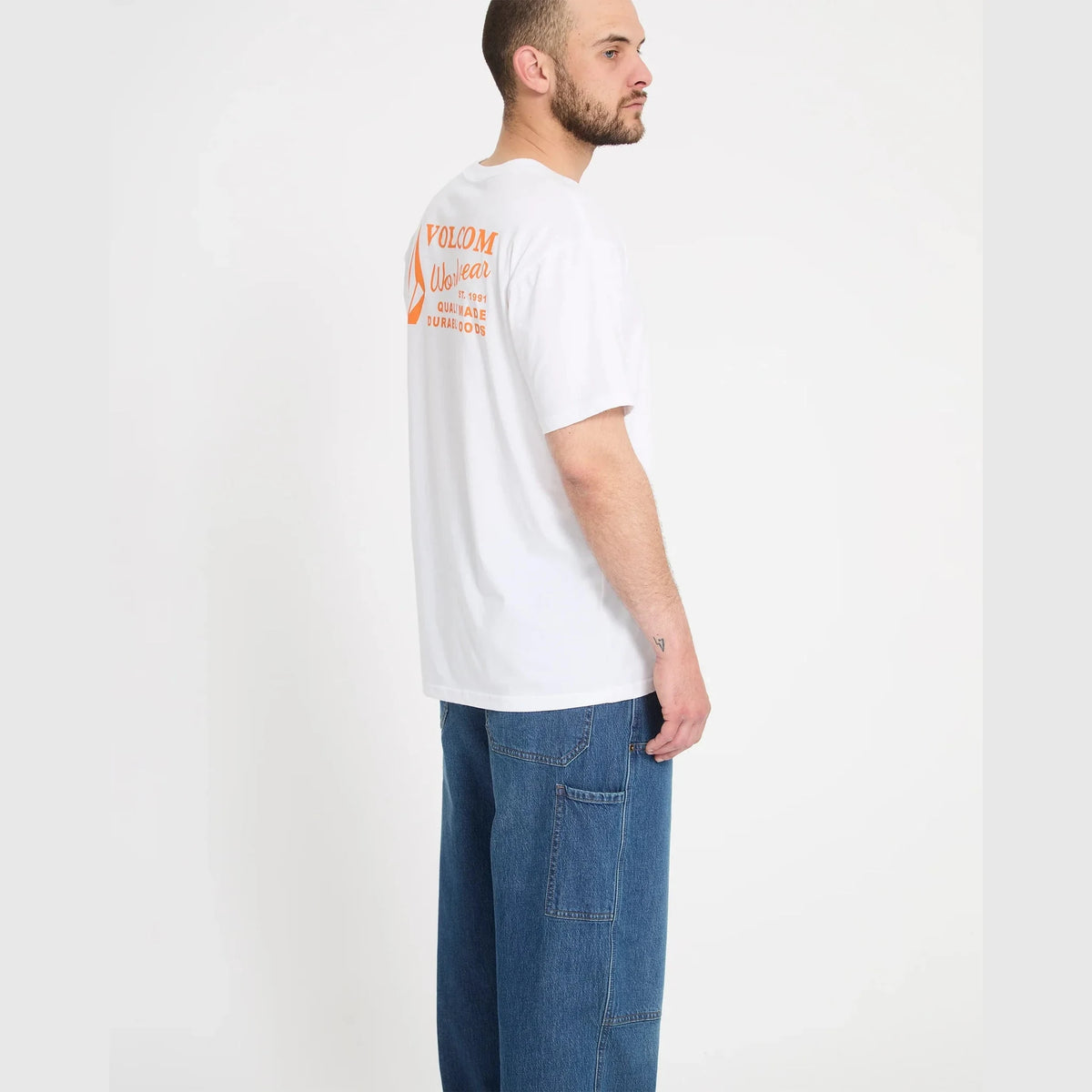 Volcom Work Carpenter Denim Park Blue Pants