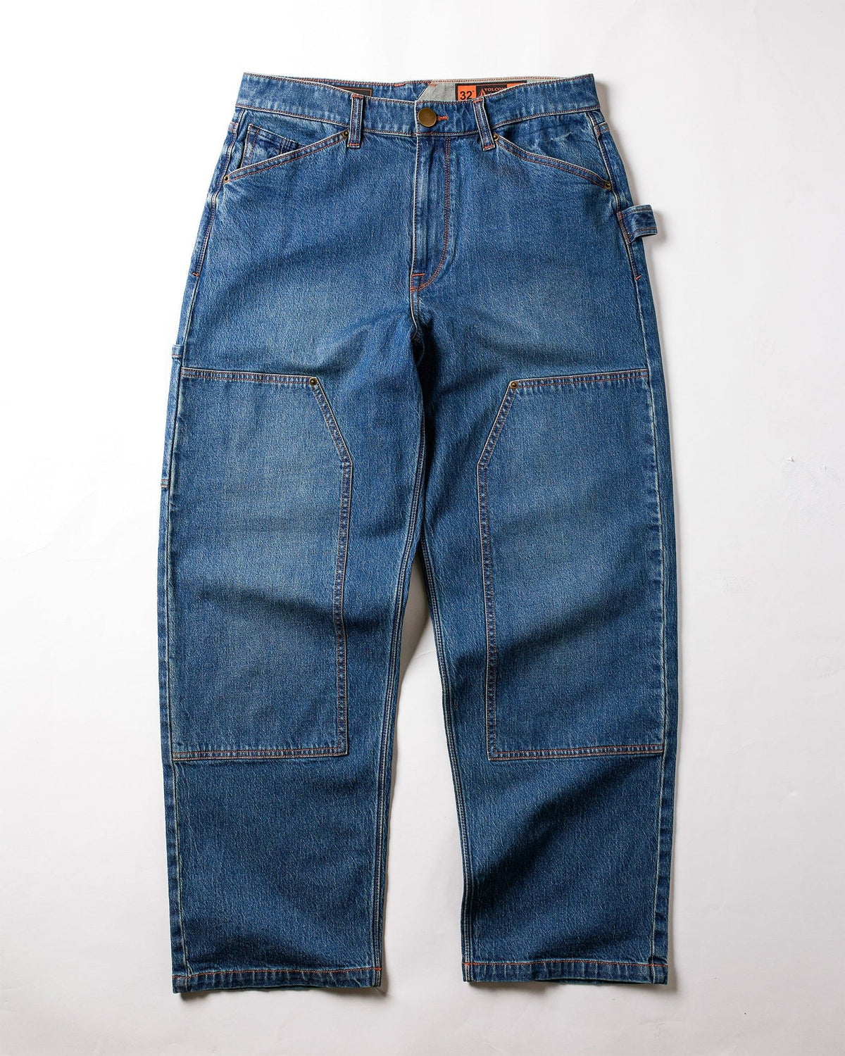 Volcom Work Carpenter Denim Park Blue Pants