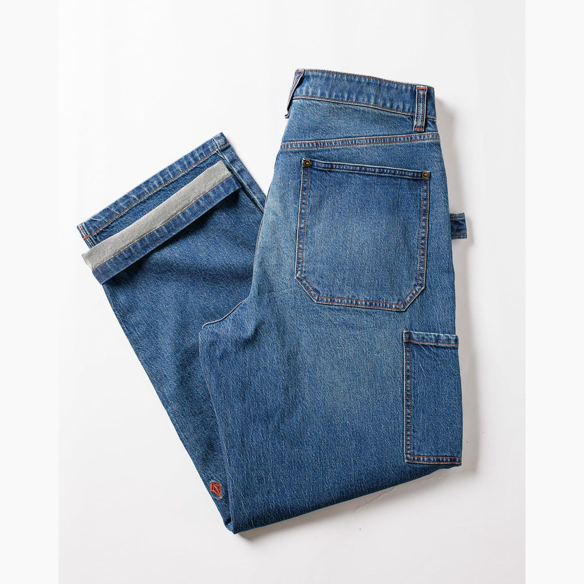 Volcom Work Carpenter Denim Park Blue Pants