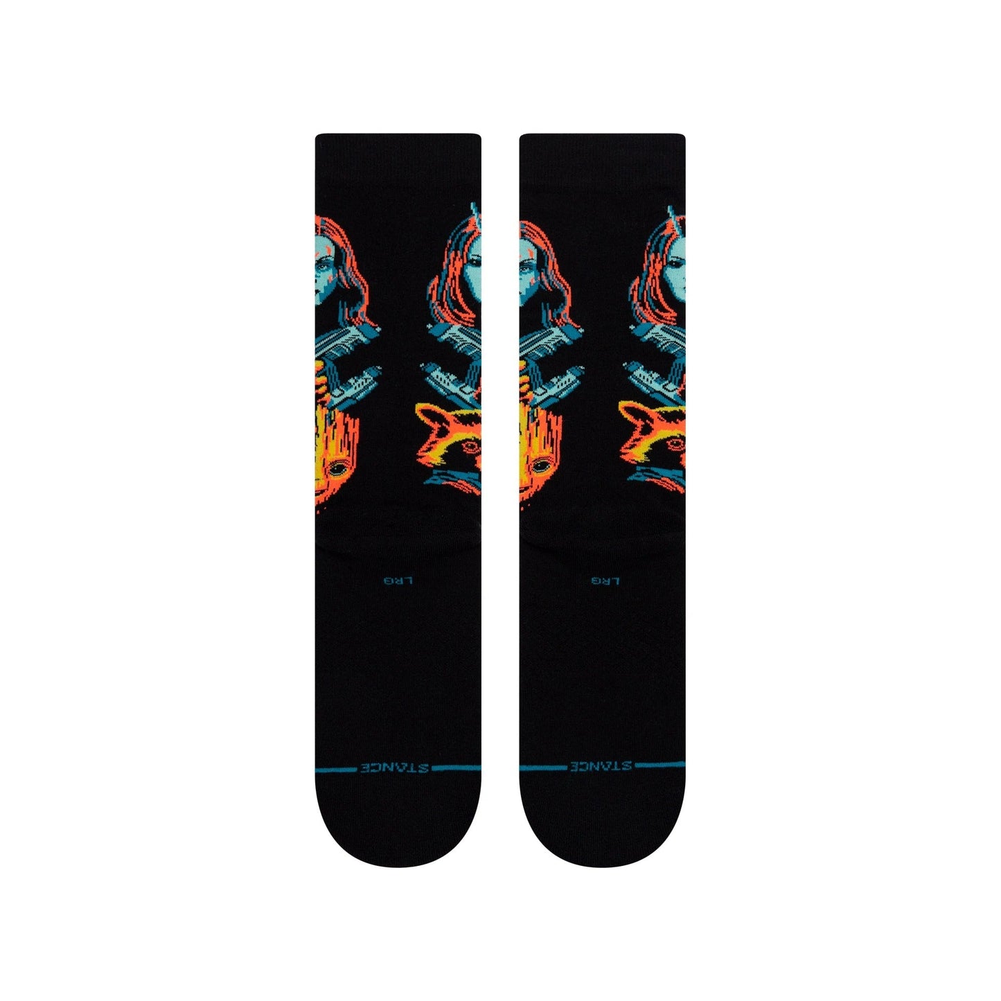 Stance Awesome Mix Kids Crew Socks - Black - Bow Shock Marketplace