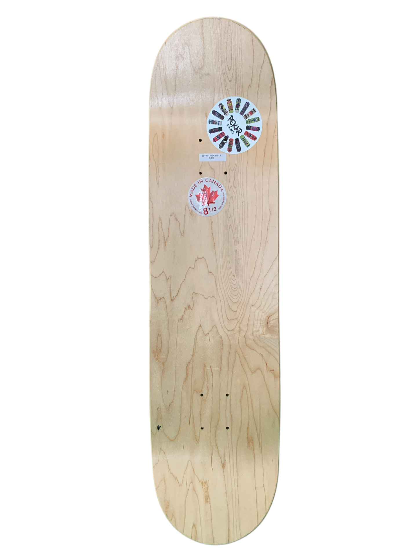Pekar Films Hammered Parody 8.5" Classic Skateboard Deck
