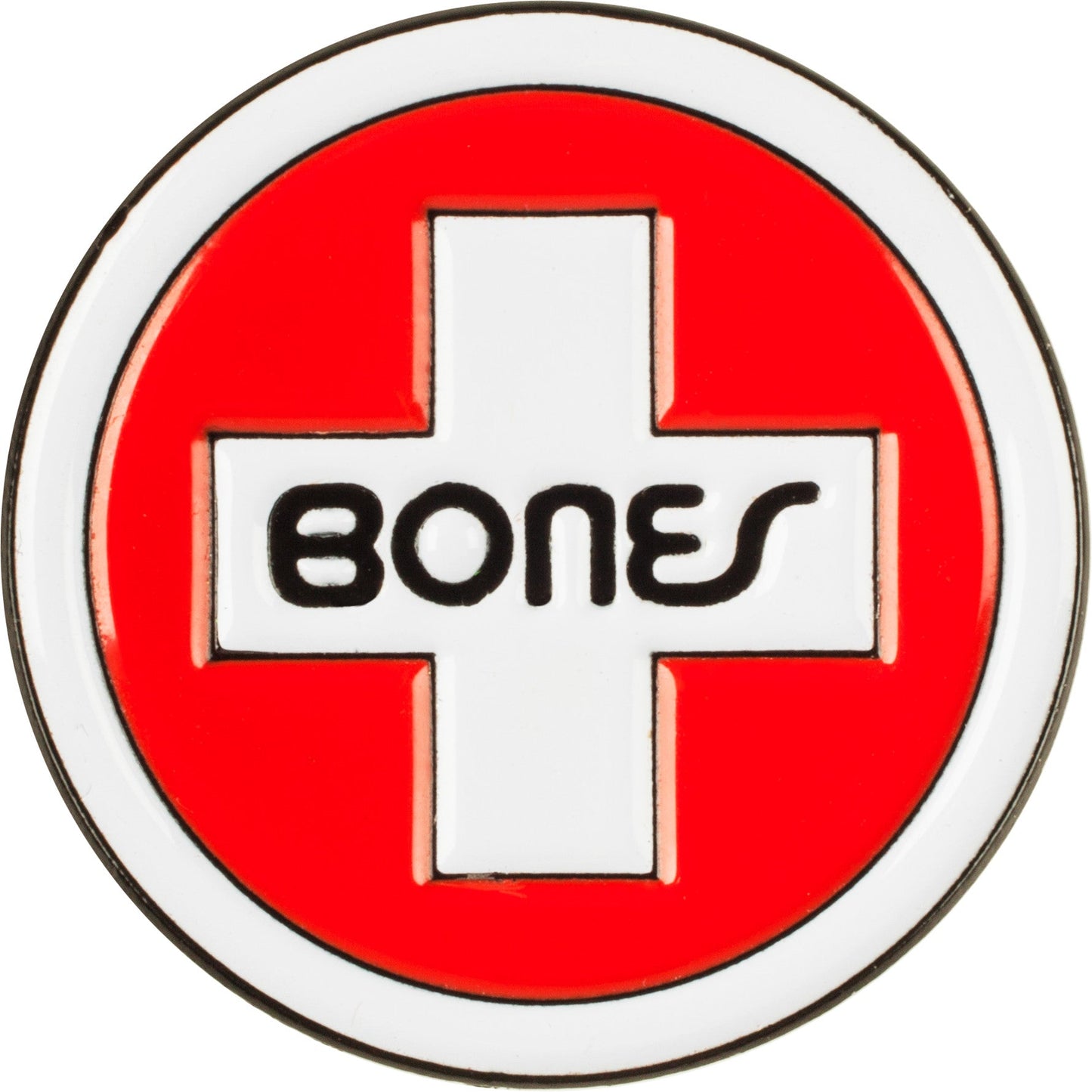 Bones Bearings Swiss Circle Lapel Pin