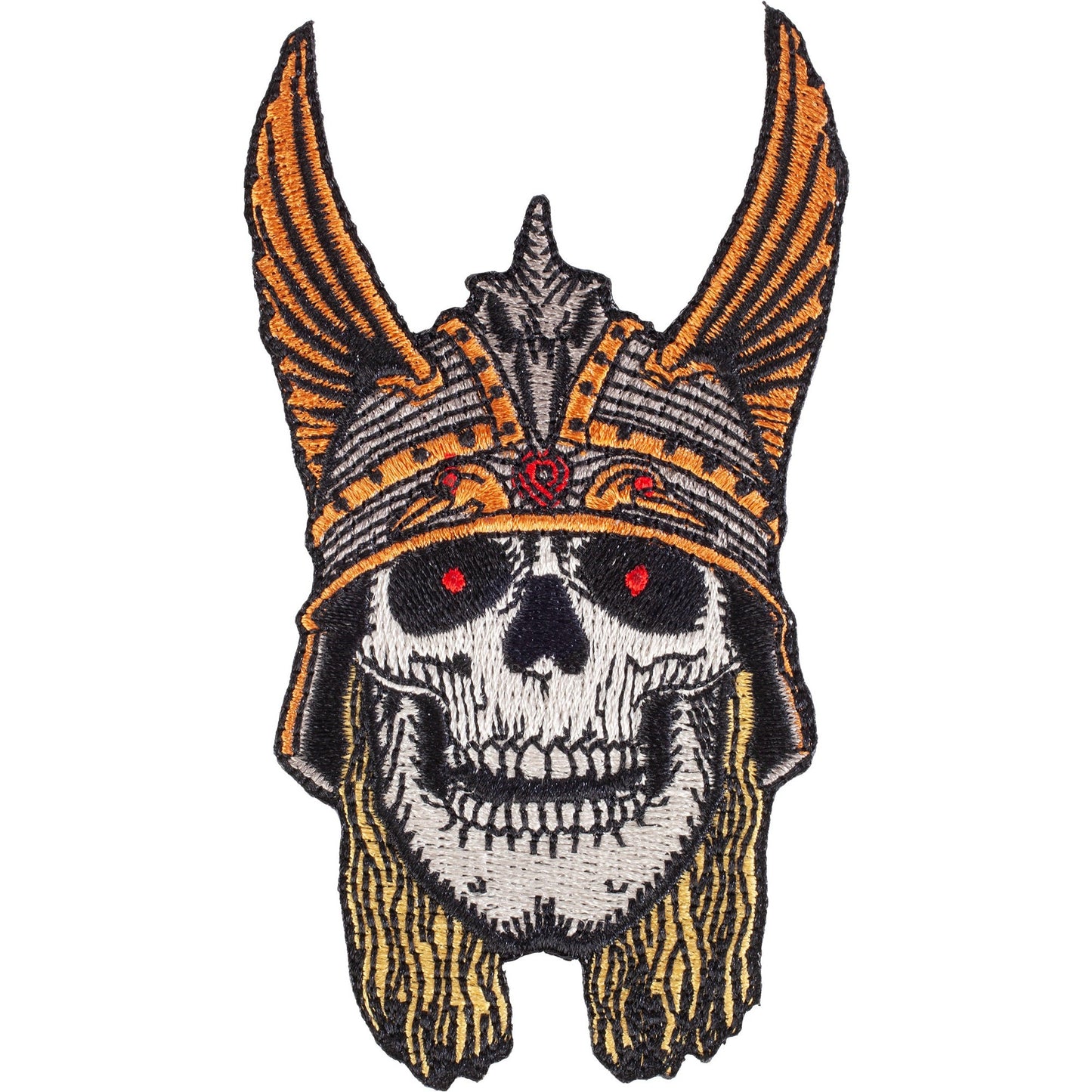 Powell Peralta Any Anderson Skull Patch - 4" - Bow Shock Marketplace