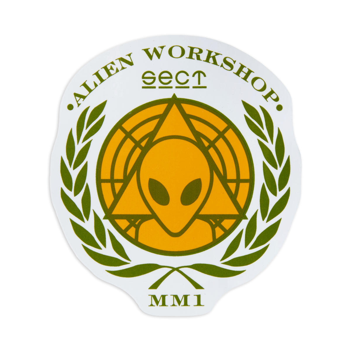 Alien Workshop Alien Workshop Awol Orange Sticker