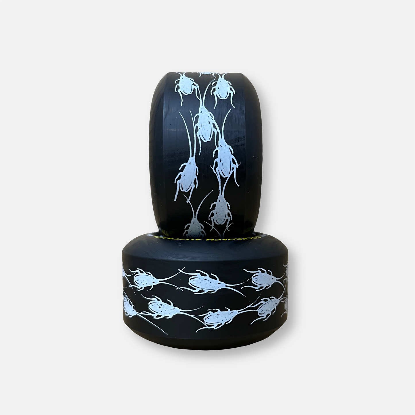 COCKROACH ORIGINAL BLACK 63mm 96A SKATEBOARD WHEELS - Bow Shock Marketplace