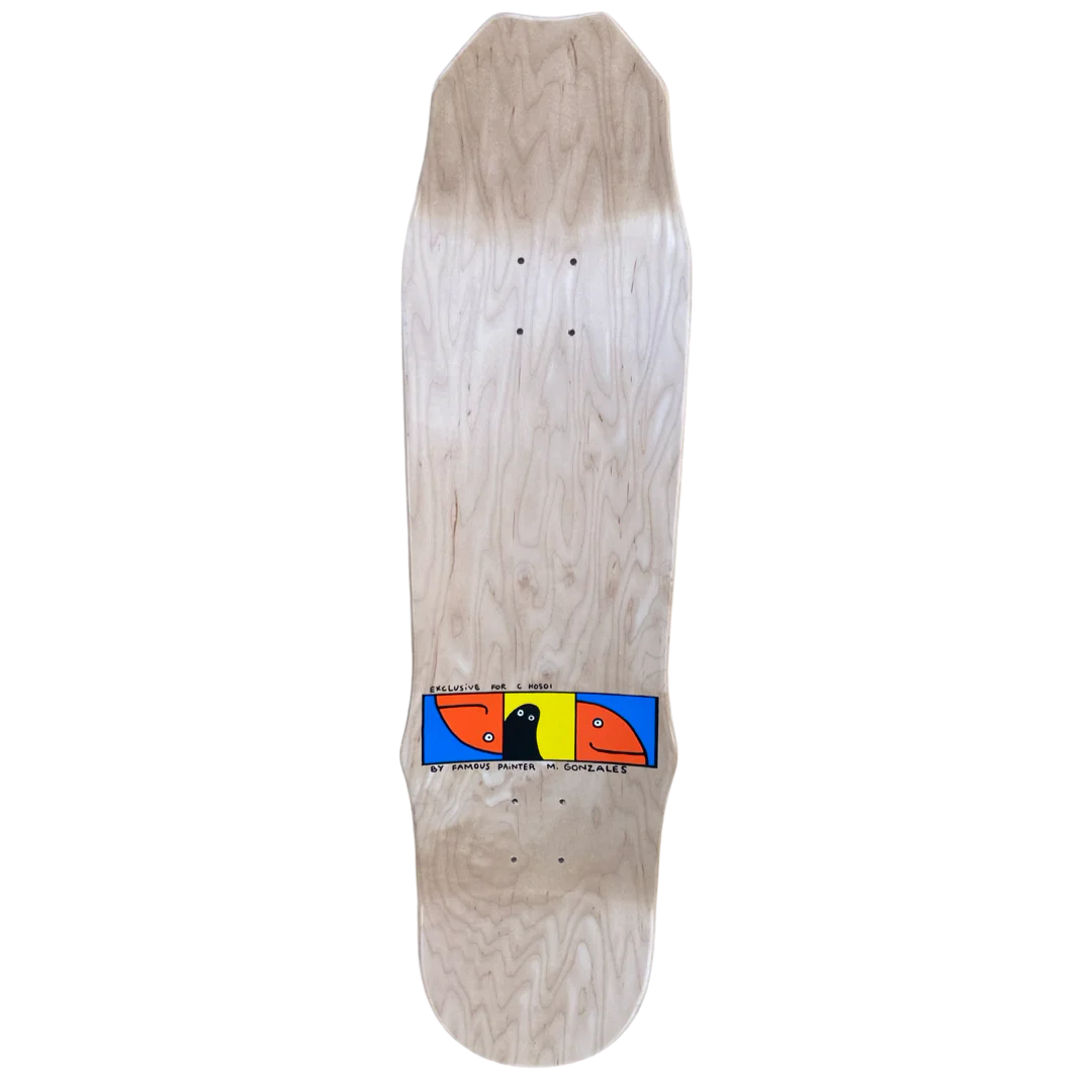 Hosoi Mark Gonzales Gonz 93 LTD Silver Foil 9" Skateboard Deck