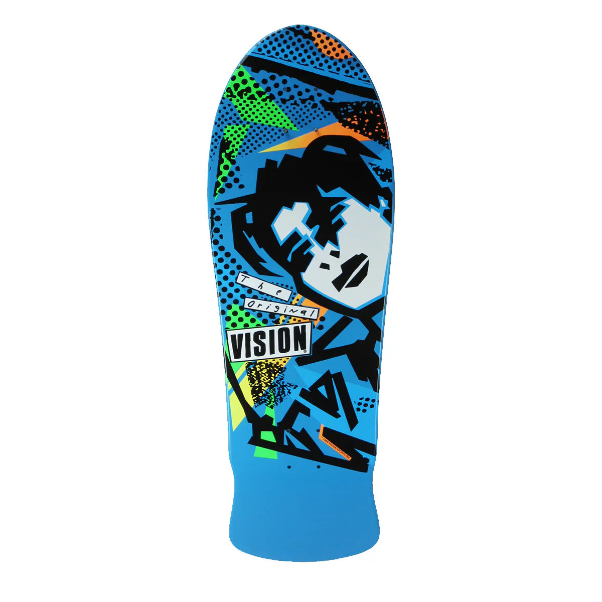 Vision Original MG Skateboard Deck - 10" Blue/Blue - Bow Shock Marketplace