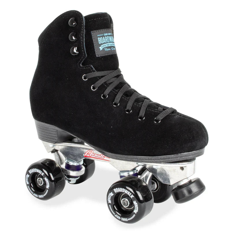 Sure-Grip Boardwalk Plus Black Avanti Outdoor Roller Skates