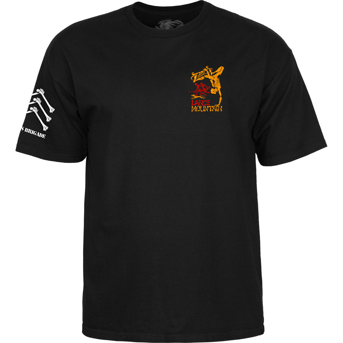 Bones Brigade Lance Mountain S/S T-Shirt - Black