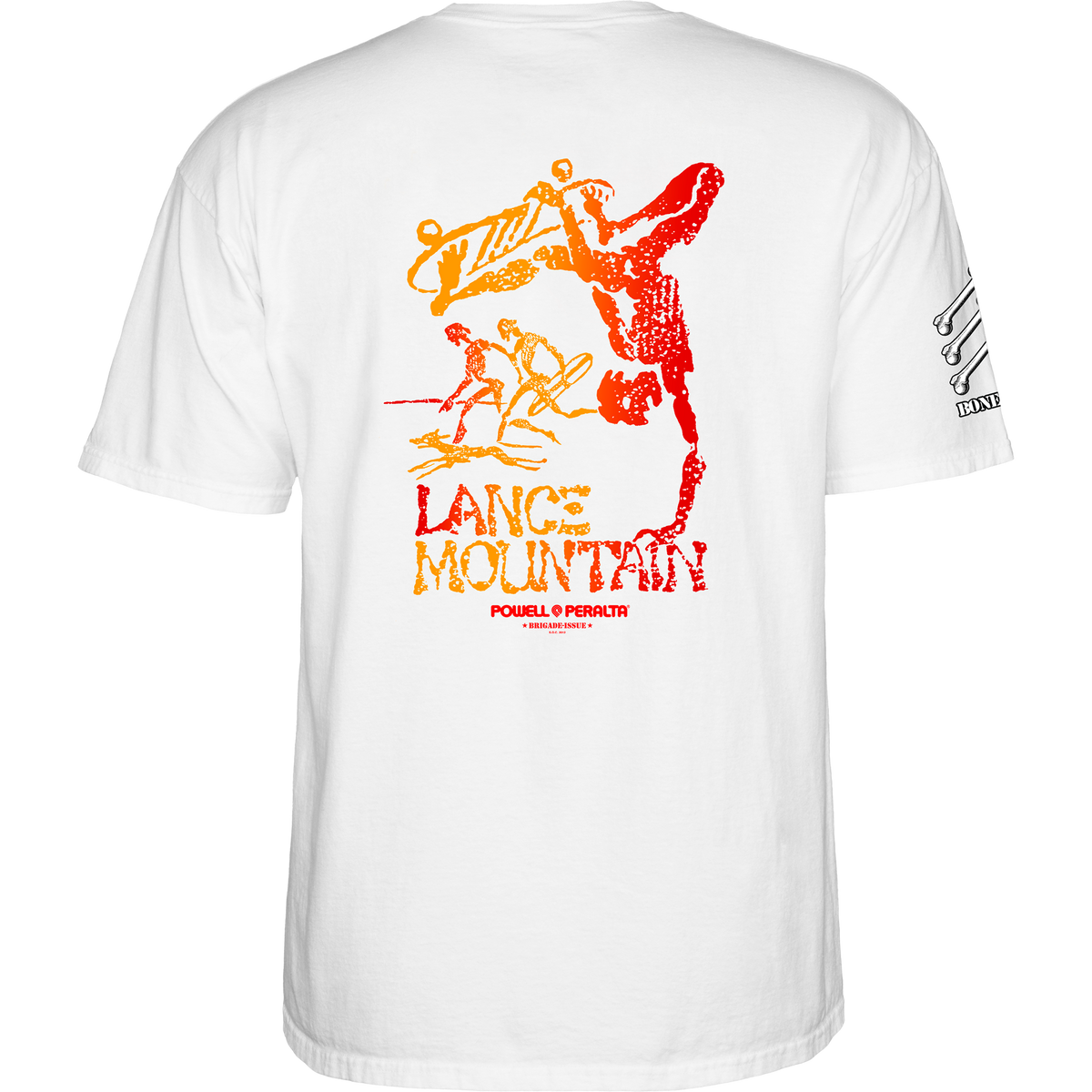 Bones Brigade Lance Mountain S/S T-Shirt - White