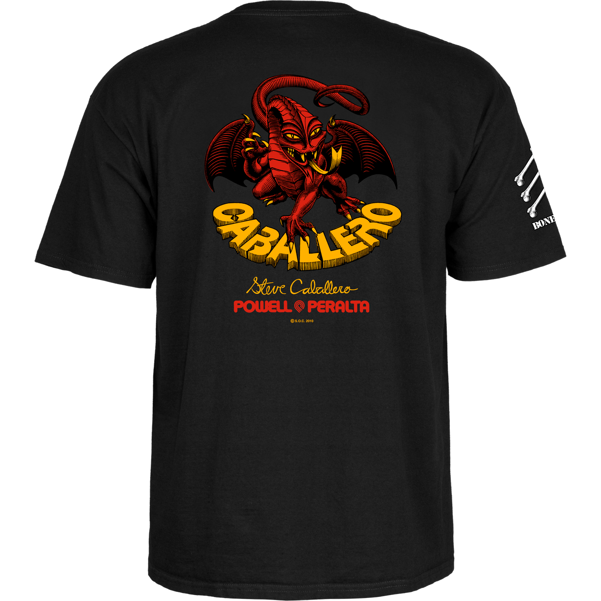 Bones Brigade Steve Caballero S/S T-shirt - Black