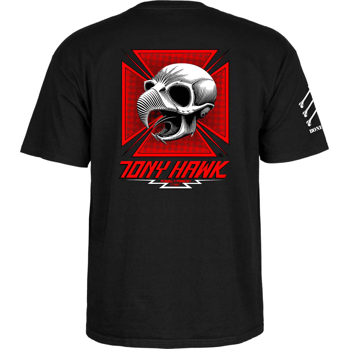 Bones Brigade Tony Hawk S/S T-Shirt - Black