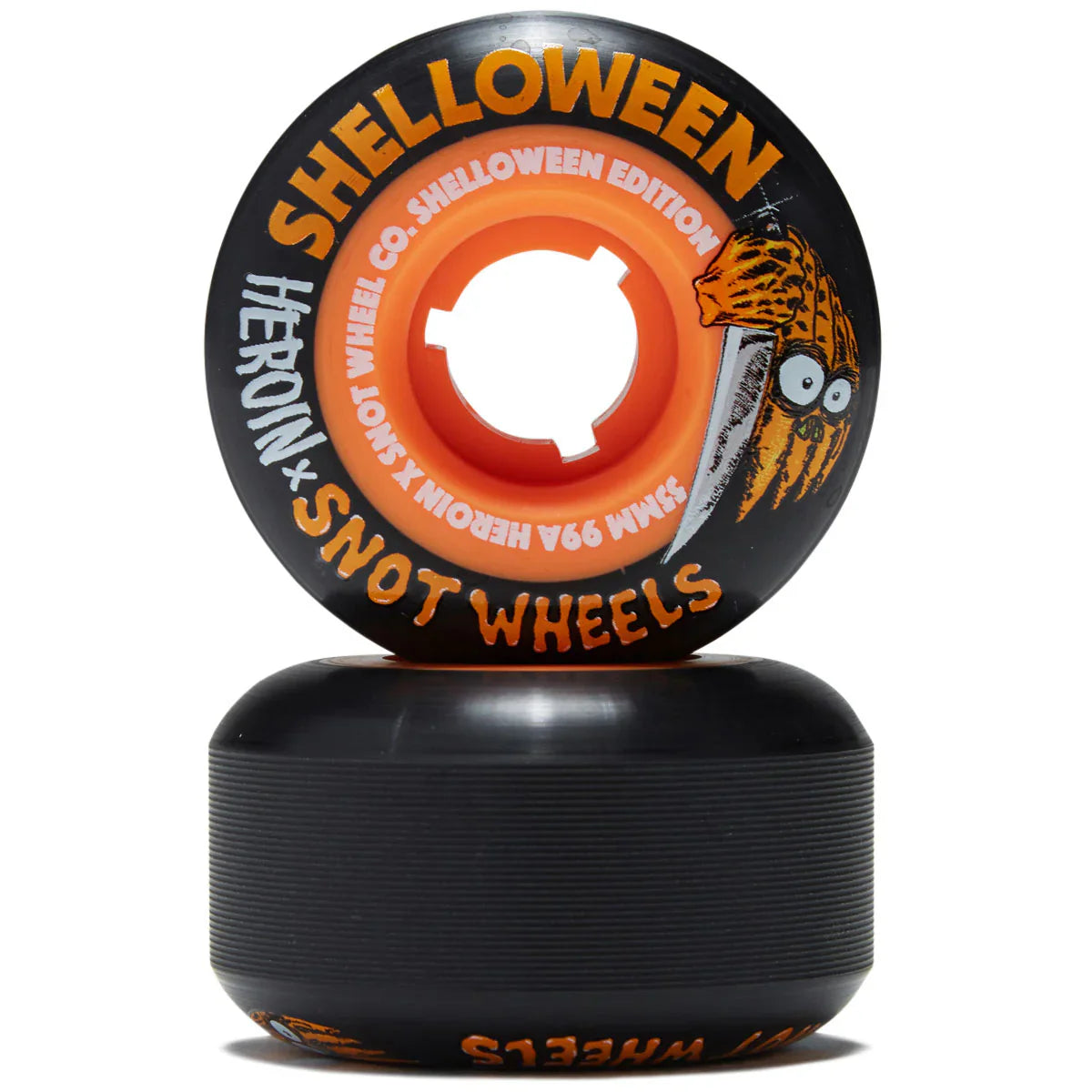 Snot x Heroin Shelloween 55mm 99a Skateboard Wheels