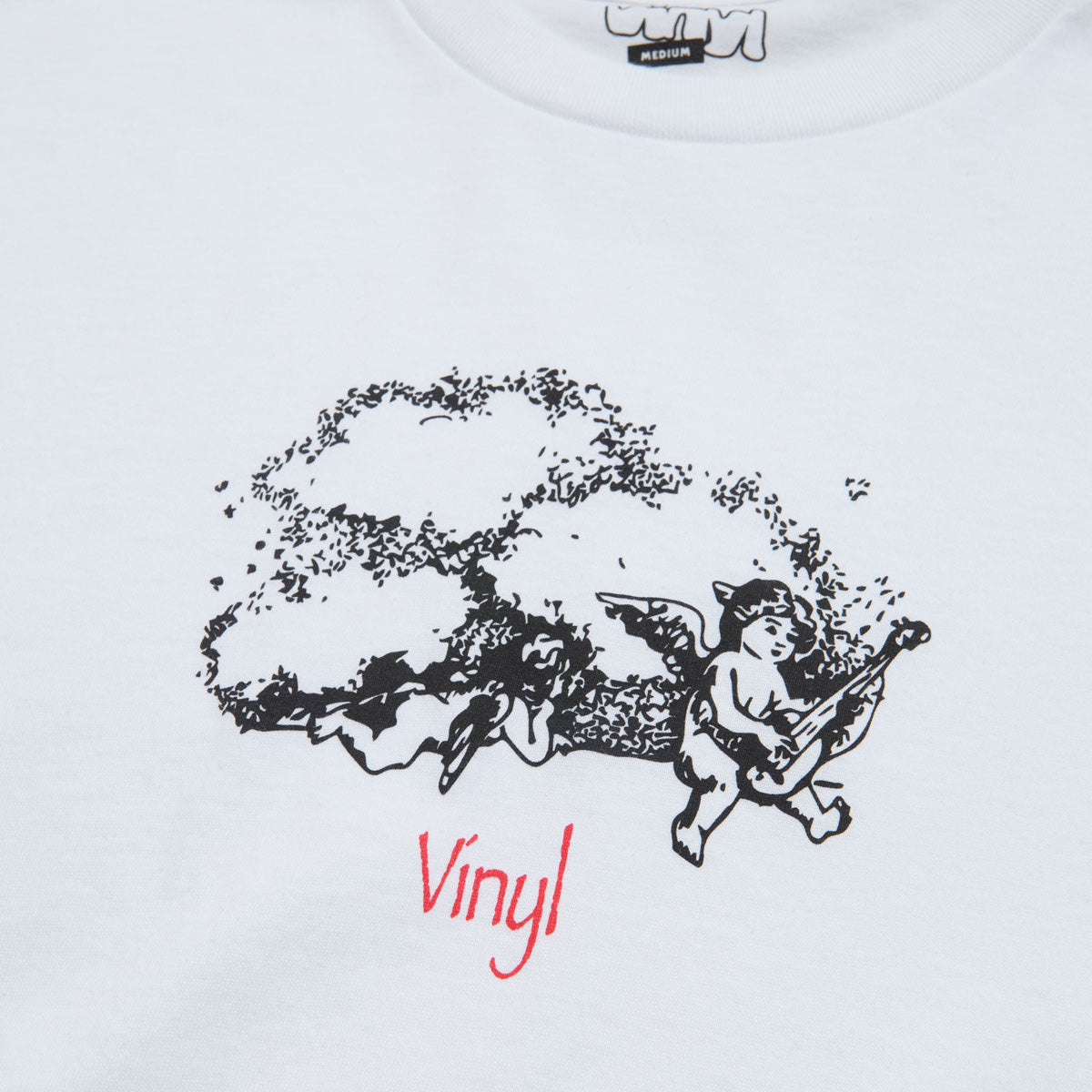 Vinyl Angel White S/s Shirt