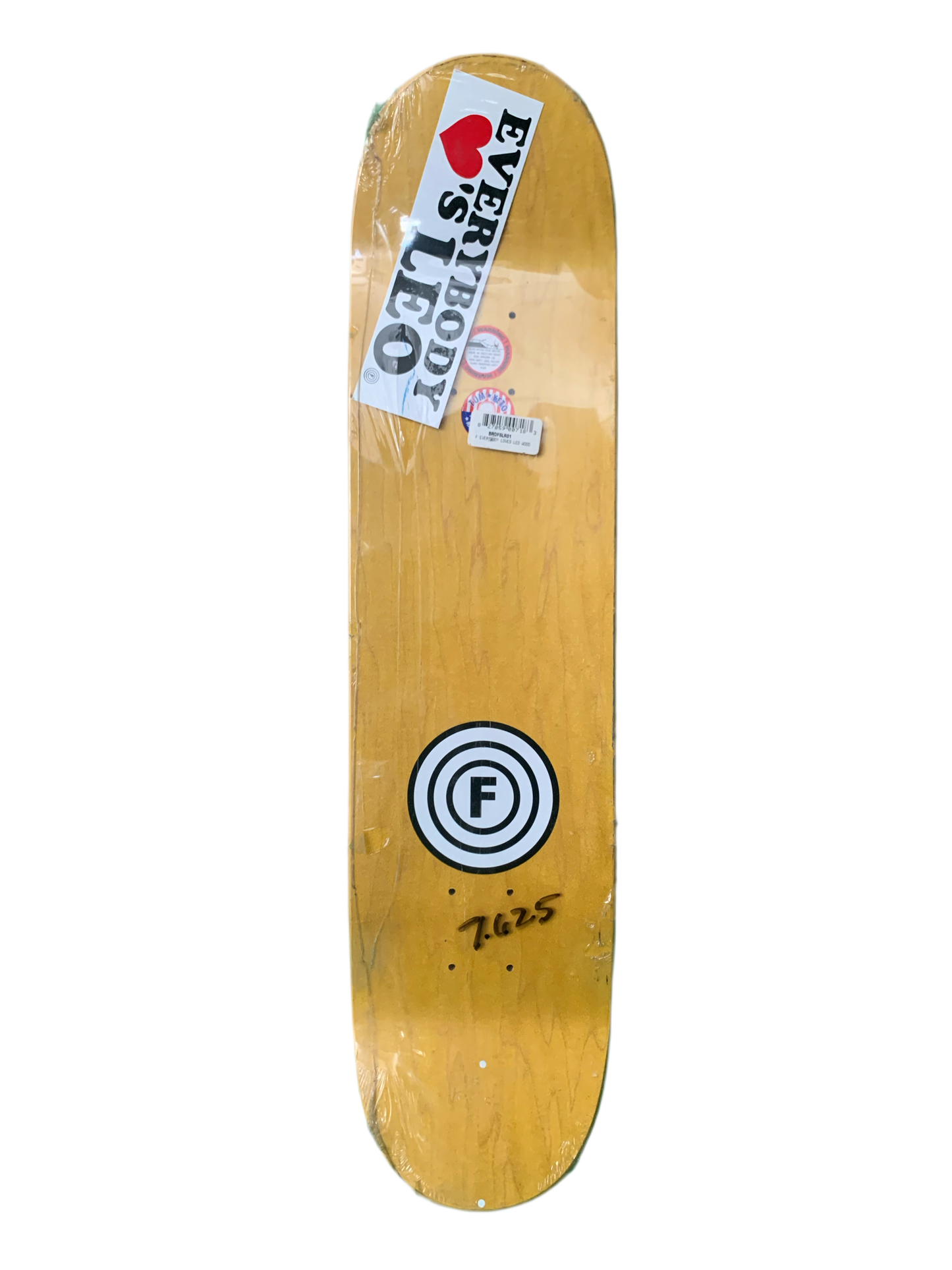 Foundation Leo Romero Everybody Loves Leo 7.6" Classic Skateboard Deck