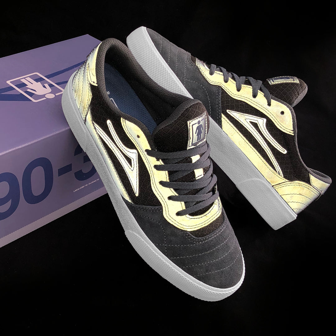 Lakai Shoes Cambridge SMU - Grey/Rreflective Suede - Bow Shock Marketplace