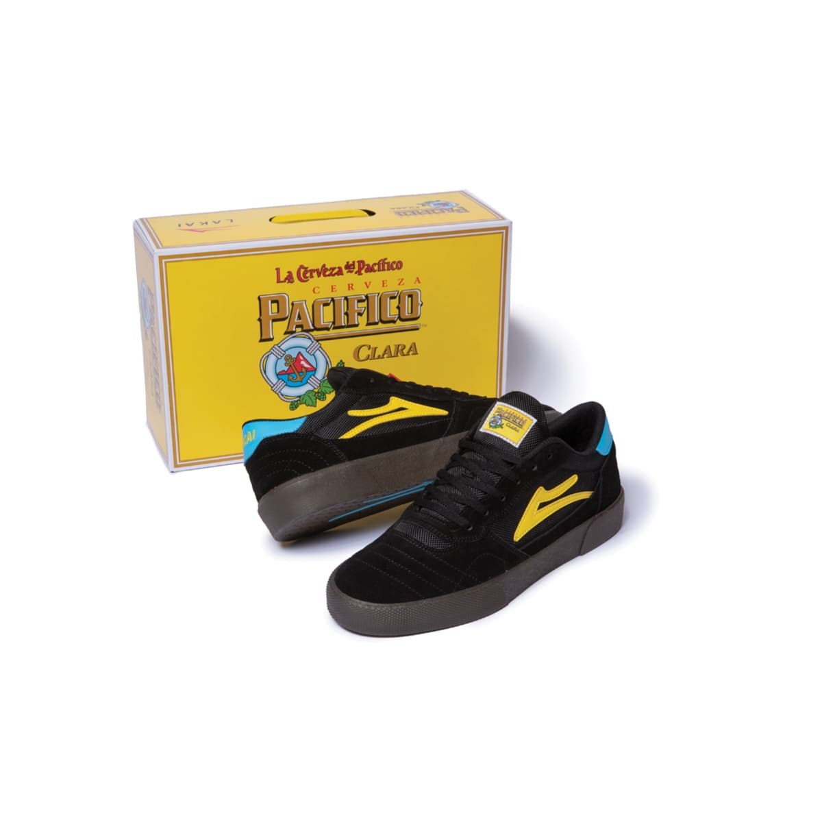 Lakai Shoes Cambridge SMU - Black/Gum Suede