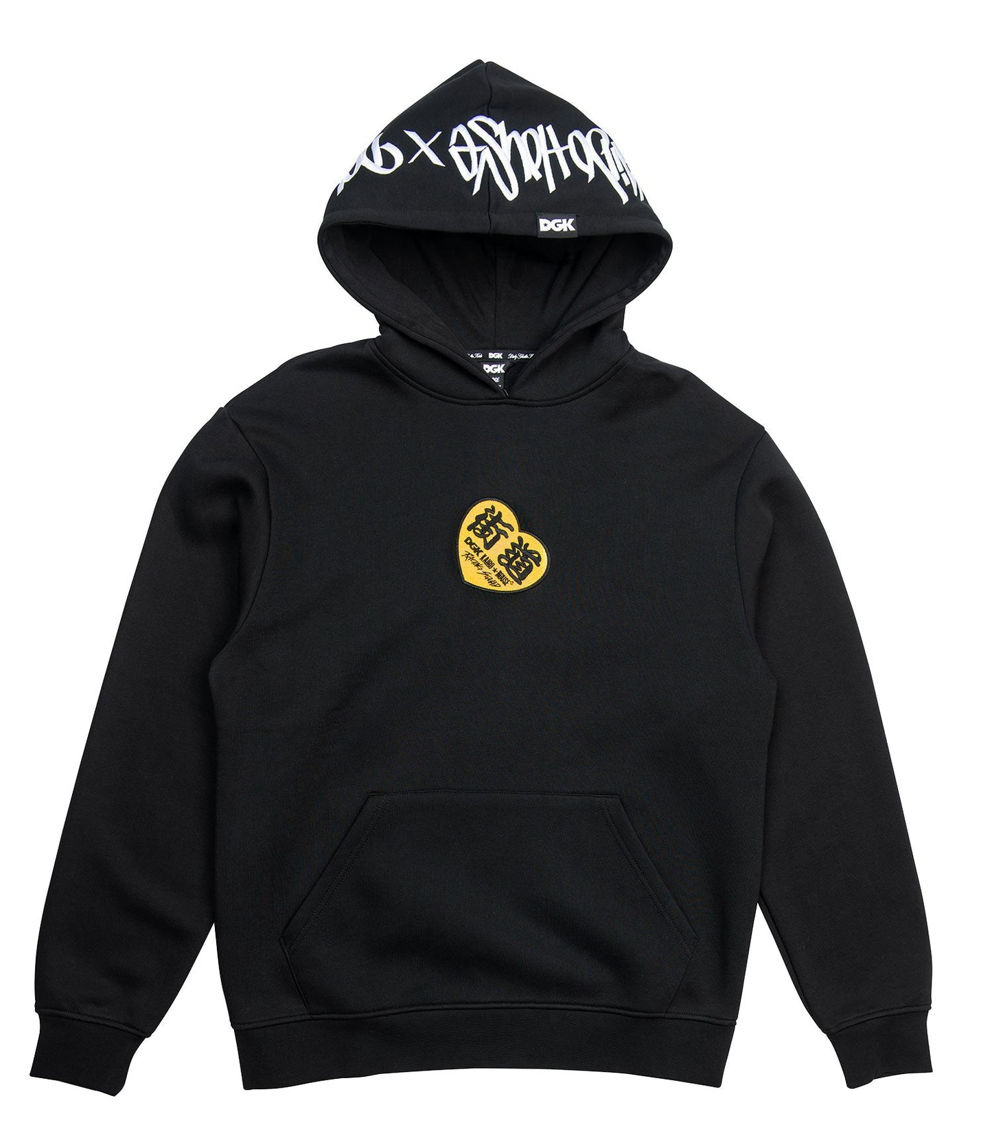 DGK x Kaido House Torque Hooded Fleece - Black
