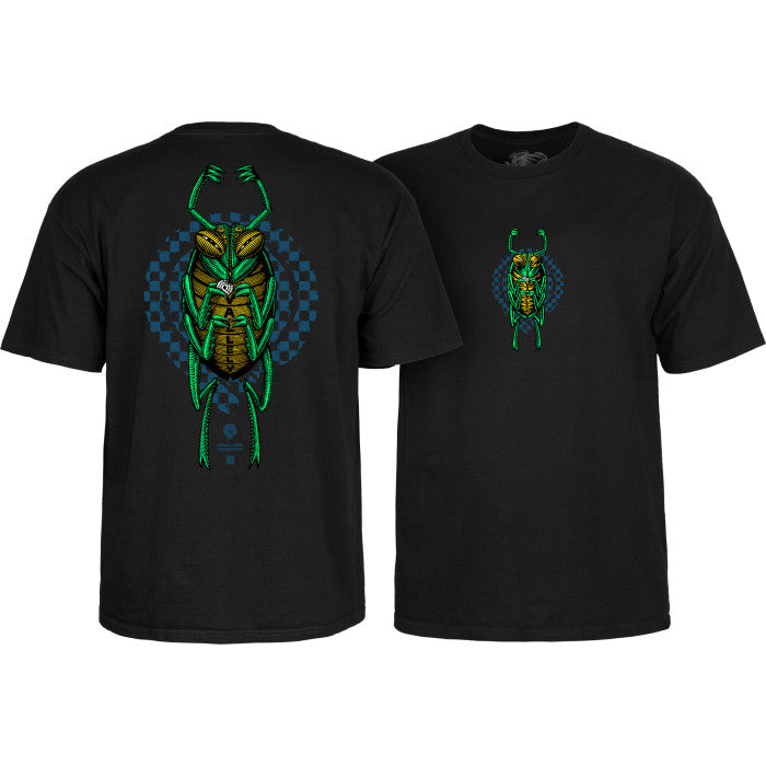 POWELL PERALTA MIKE VALLELY "BUG" T-SHIRT - Bow Shock Marketplace